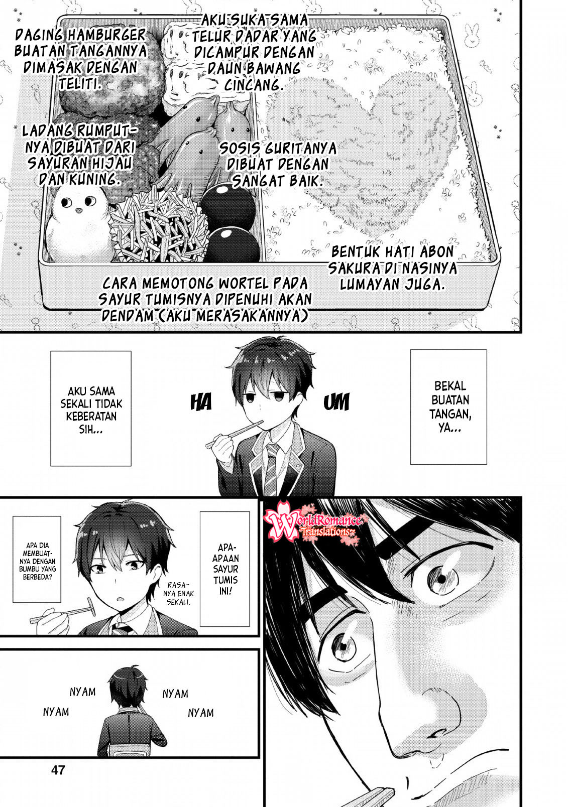 The Cute Girl Sitting Next to Me Is Trying to Make Me Fall in Love With Her as a Way to Ridicule Me, but the Tables Were Turned on Her Before She Knew It Chapter 02 Gambar 12